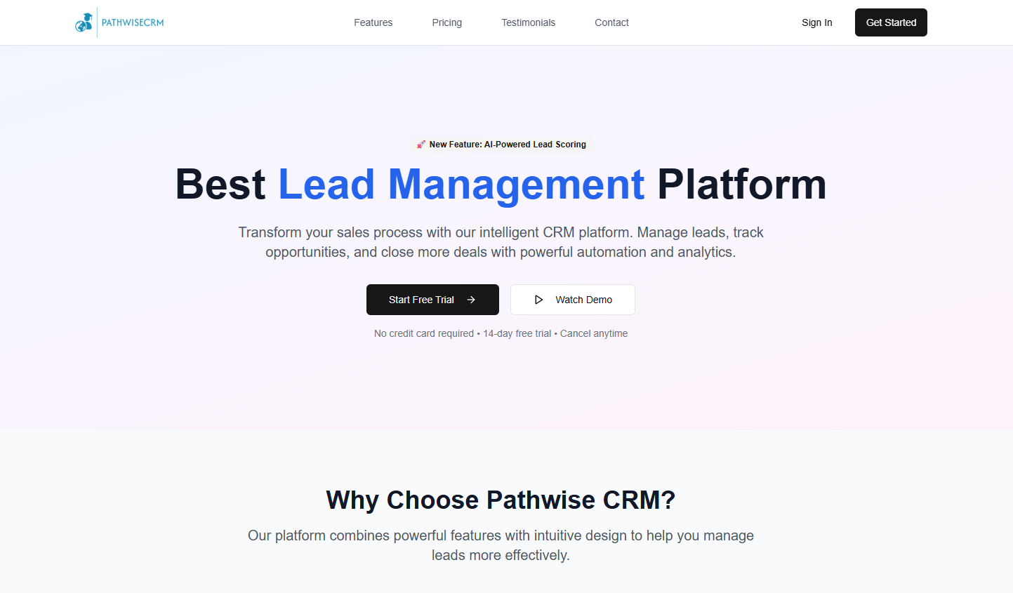PathwiseCRM